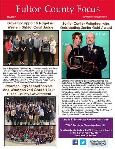 May 2017 Edition of the Fulton County Focus